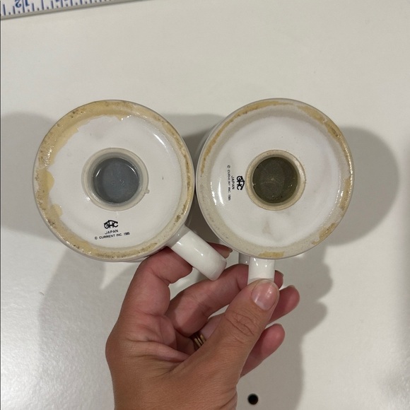 Vintage Geese In Window Salt & Pepper Shakers With Handle - Picture 4 of 6